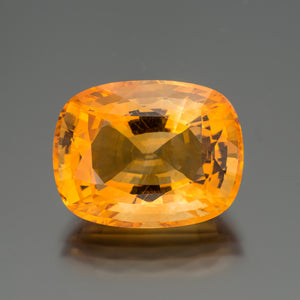 Yellow Cushion Citrine