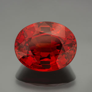 Orange Oval Garnet-Spessartine