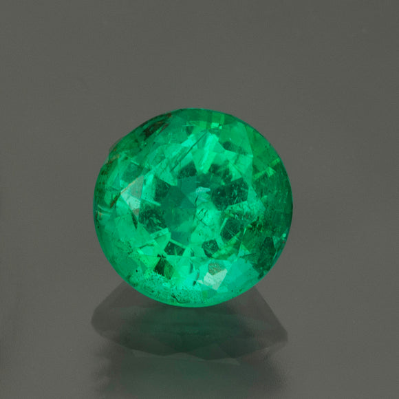 Green Round Emerald