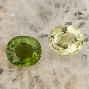 Green Cushion Tourmaline