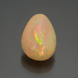 White Cabochon Opal