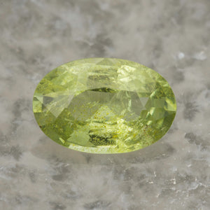 Green Oval Garnet-Grossular