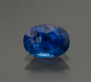 Blue Oval Sapphire