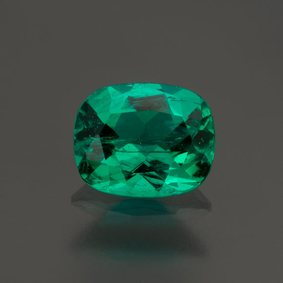 Green Cushion Emerald
