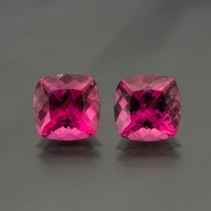 Red Cushion Tourmaline