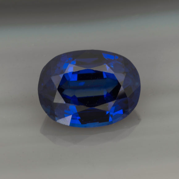 Blue Oval Sapphire