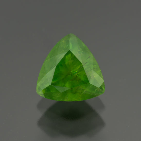 Green Trillion Garnet-Demantoid