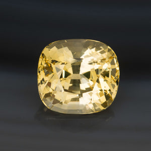 Yellow Cushion Sapphire