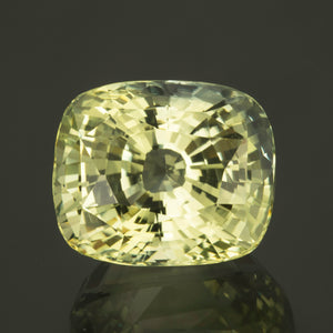 Yellow Cushion Sapphire