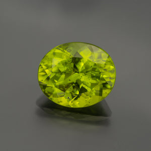 Green Oval Peridot