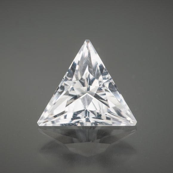 Colorless Triangle Sapphire