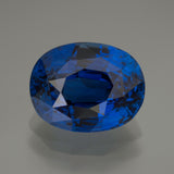 Blue Oval Sapphire