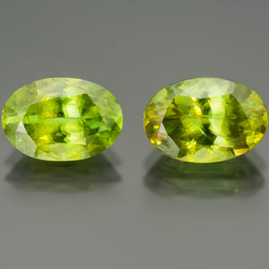 Green Oval Sphene