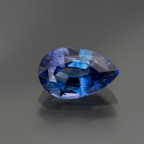 Blue Pear Sapphire