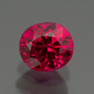 Red Oval Ruby