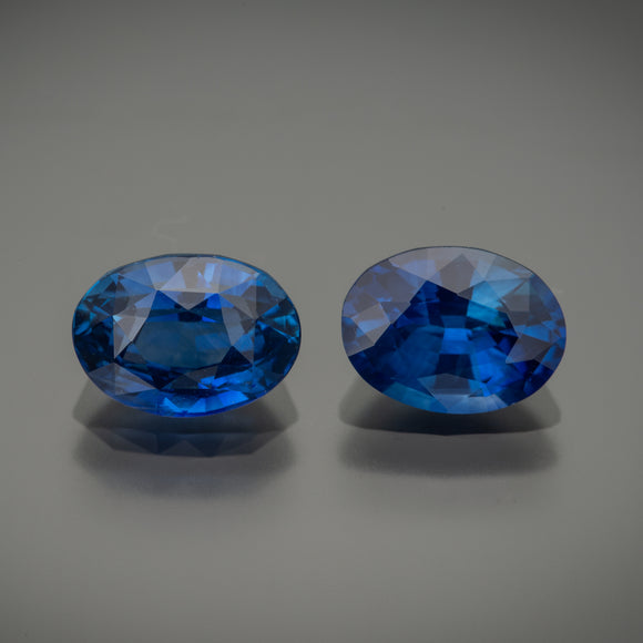 Blue Oval Sapphire