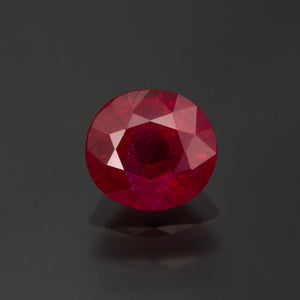 Red Oval Ruby