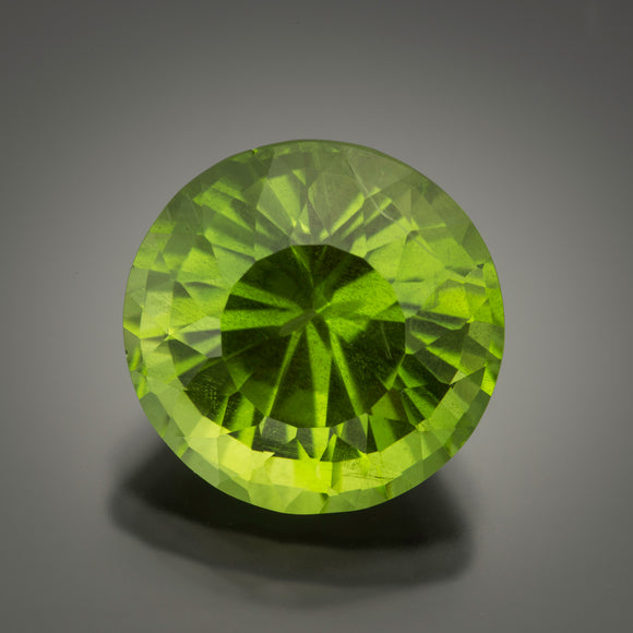 Green Round Peridot