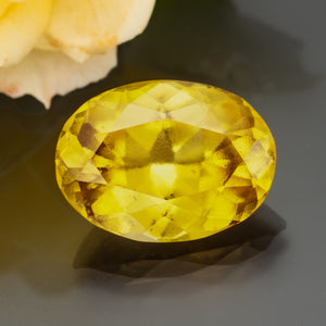 Yellow Oval Garnet-Grossular