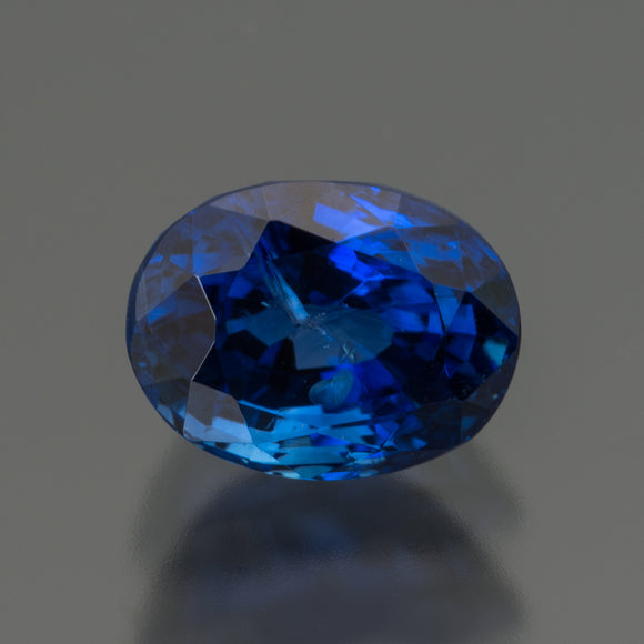 Blue Oval Sapphire